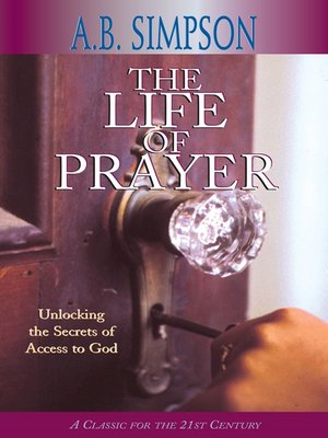 cover image of The Life of Prayer